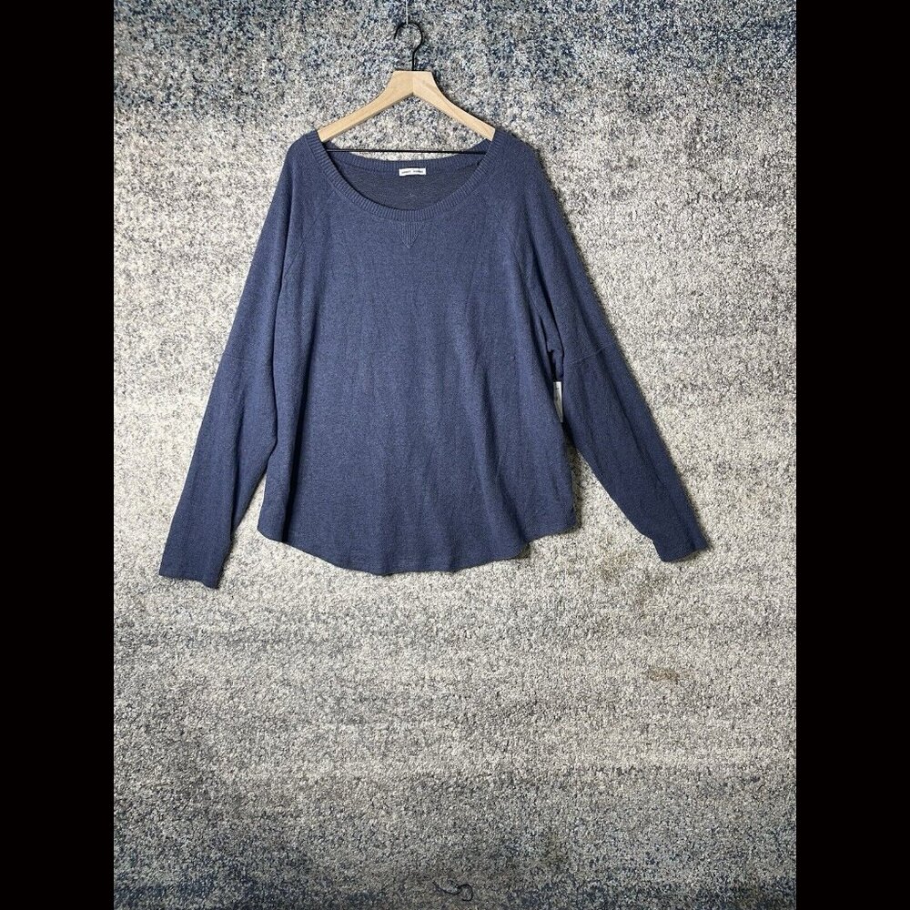 Sweet‎ Romeo Women Blue Pullover Sweater 3XL
